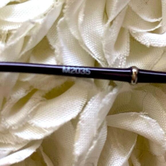 Matsuda M2035 Rectangle Sunglasses Deep Purple w/Grey Gradient Lenses. New - Picture 11 of 14